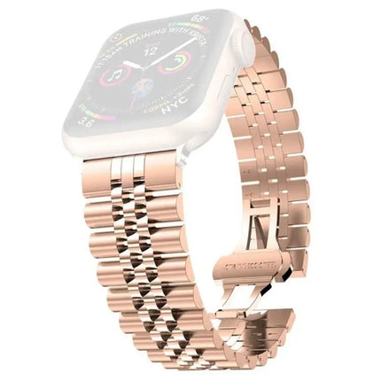 Women Stainless Steel 20mm Replacement Apple Watch Band