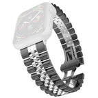 7 41mm / 6 & SE & 5 & 4 40mm / 3 & 2 & 1 38mm / Black + Silver