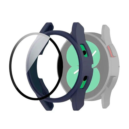 PC Protective Case Tempered Glass For Galaxy Watch4 40/44mm