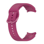 Flat Buckle / Wine Red