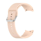 Silver Round Buckle / Light Pink