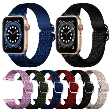 Apple Watch Nylon Replacement Strap Adjustable Rhombic