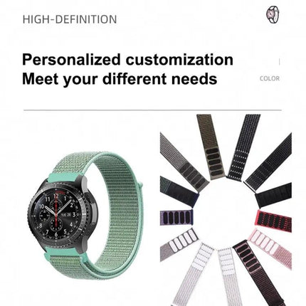 Nylon Loop Watch Band For Samsung Galaxy Watch3 41mm