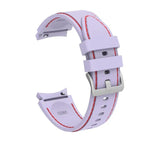 For Samsung Galaxy Watch4 / Watch4 Classic / Purple Red