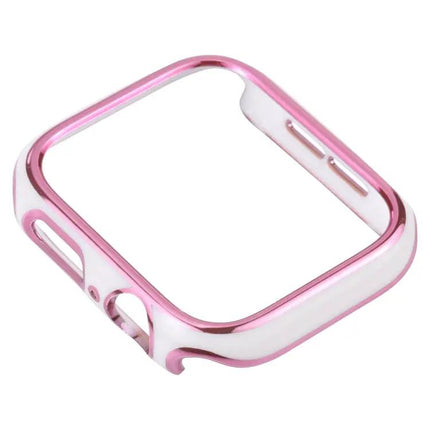 Dual-Color Electroplated PC Protective Case Apple Watch 40mm