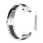 For Samsung Galaxy Watch4 / Watch4 Classic / Silver Black