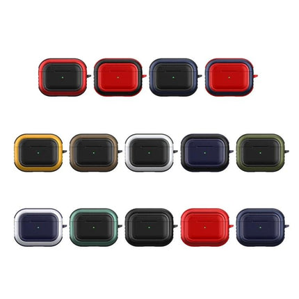 Keep Your AirPods Pro Safe with Carabiner Case for Daily Outings showing multiple color options and dustproof exterior