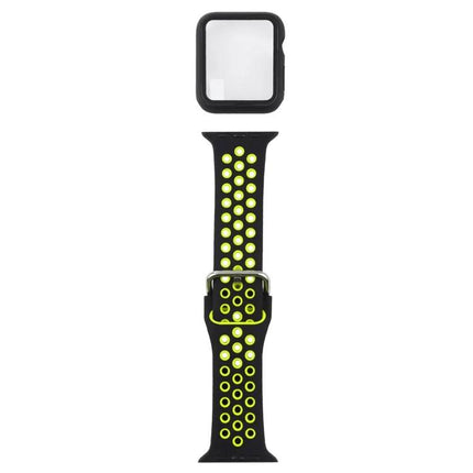 Silicone Strap Case For Apple Watch 38mm Series 3/2/1