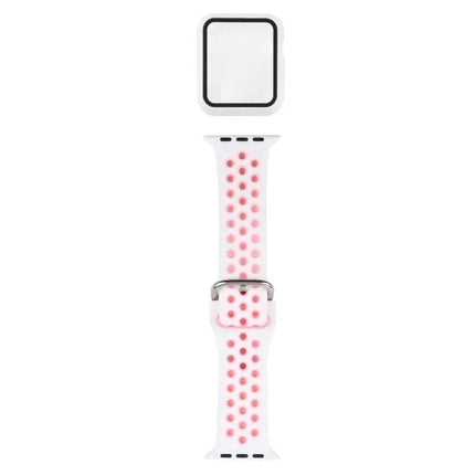 Silicone Strap Case Screen Guard Set for Apple Watch 40mm