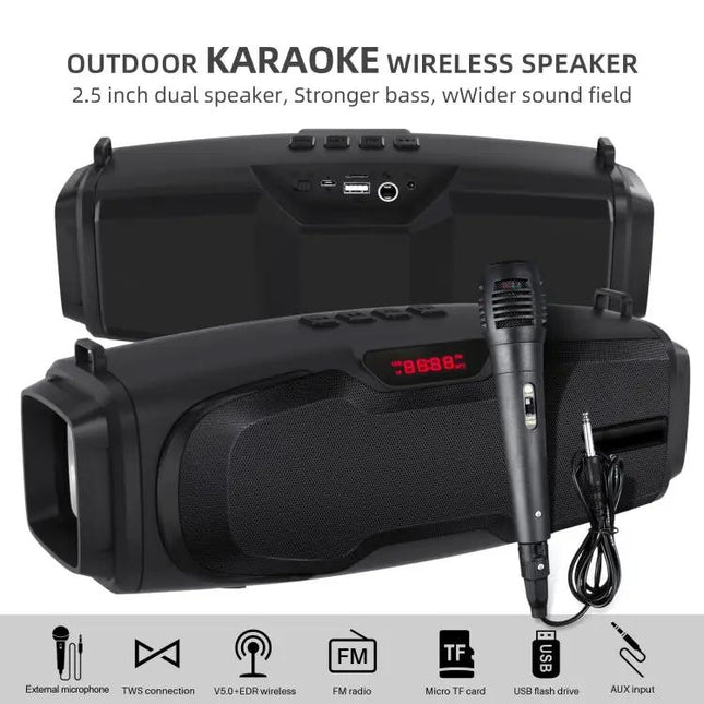 Rixing Compact Bluetooth Speaker For Travel