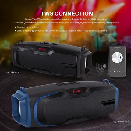 Rixing Compact Bluetooth Speaker For Travel
