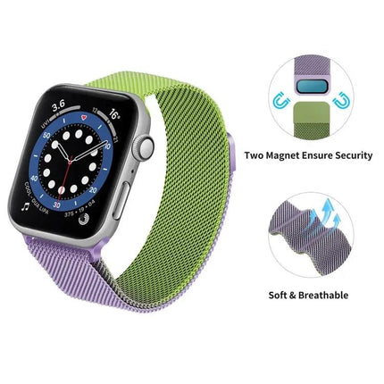 Gradient Milanese Adjustable Strap for Apple Watch 38-45mm