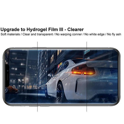 IMAK Curved Hydrogel Screen Protector For Smartphones ultra-thin hydrogel film edge-to-edge clarity preserves touch response and guards curved display