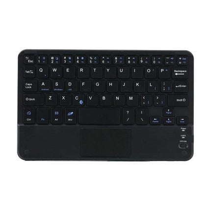 Detachable Bluetooth Keyboard Leather Case for iPad mini 6 with Touchpad slim black keyboard and integrated touchpad for portable typing