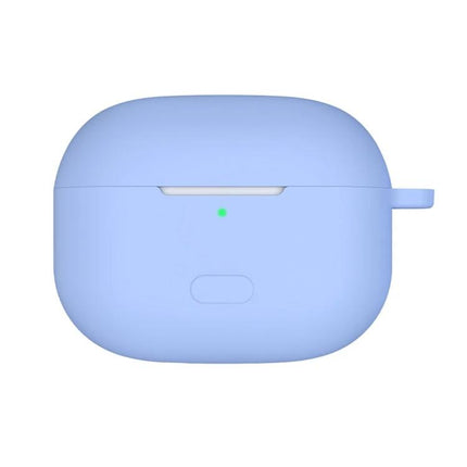 Liquid Silicone Case for Protecting Vivo Earphones in Daily Use - soft blue protective charging-port-ready cover