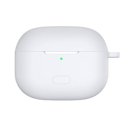 Liquid Silicone Case for Protecting Vivo Earphones in Daily Use white protective case with reserved charging port and dust protection