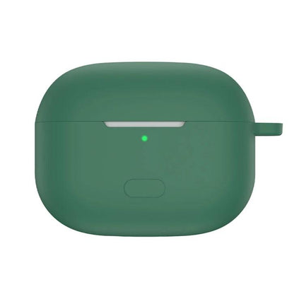 Liquid Silicone Case for Protecting Vivo Earphones in Daily Use - green protective earphone case with charging port access