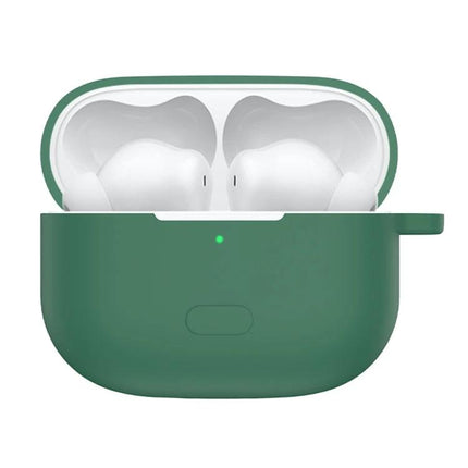 Liquid Silicone Case for Protecting Vivo Earphones in Daily Use - green protective silicone cover with charging port access