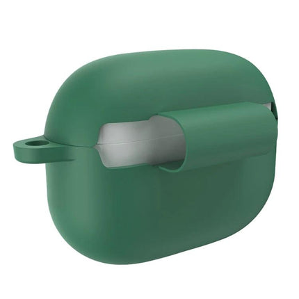 Liquid Silicone Case for Protecting Vivo Earphones in Daily Use - green snug-fit charging port cover protecting earbuds