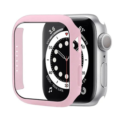 Shockproof PC Case With Tempered Glass For Apple Watch 41mm