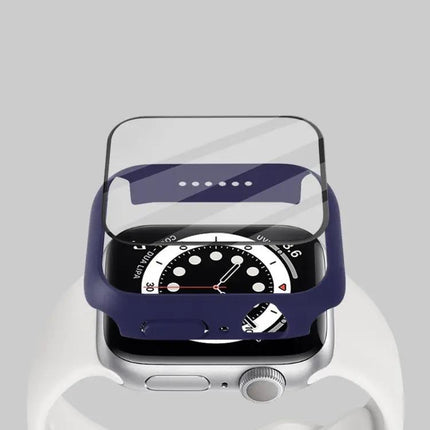 Shockproof PC Case With Tempered Glass For Apple Watch 41mm