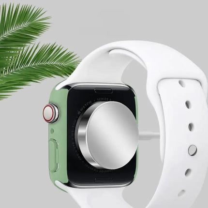 Shockproof PC Case With Tempered Glass For Apple Watch 41mm