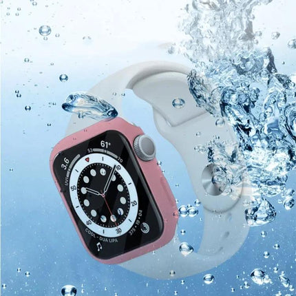 Shockproof PC Case With Tempered Glass For Apple Watch 41mm
