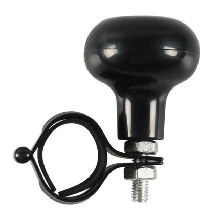Car Steering Wheel Booster Ball For Easy One-Handed Steering black ABS aluminum alloy one-handed grip knob with clamp for city driving and parking