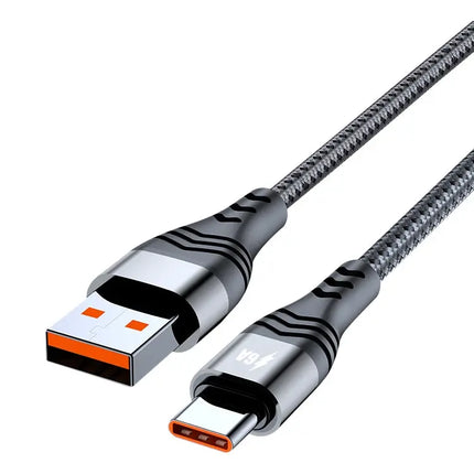 USB to USB-C Woven Cable for Daily Device Charging Needs