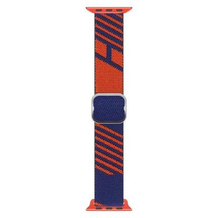 Nylon Two-Tone Replacement Wrist Strap For Apple Watch