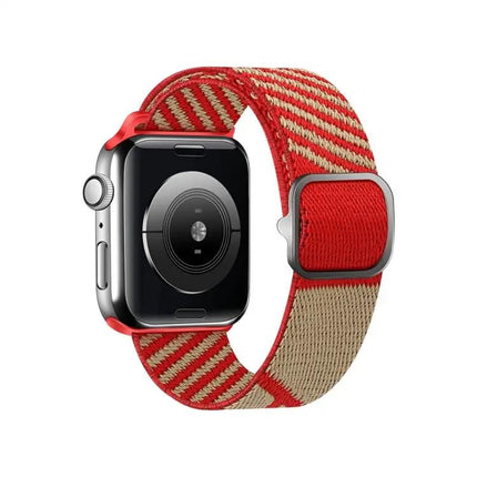 Nylon Two-Tone Replacement Wrist Strap For Apple Watch