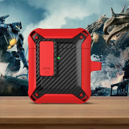 Carbon Fiber Case for AirPods Protection on Daily Commutes