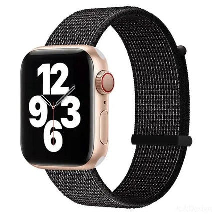 Hook And Loop Replacement Watch Band For Apple Watch 38-41mm