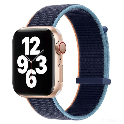 Hook And Loop Replacement Watch Band For Apple Watch 38-41mm