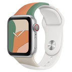 7 41mm / 6&SE&5&4 40mm / 3&2&1 38mm / Milk Mango Green