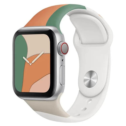 Morandi Silicone Replacement Bands For Apple Watch 38-45mm