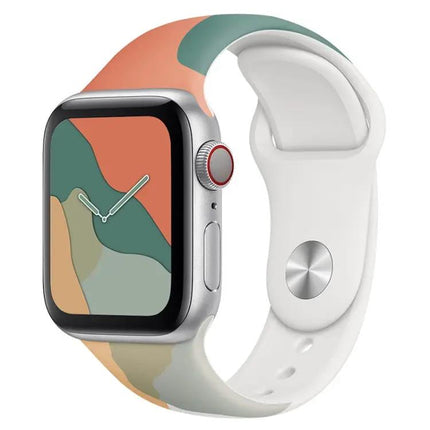 Morandi Silicone Replacement Bands For Apple Watch 38-45mm