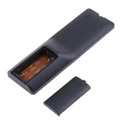 Remote Control for Android Set-Top Boxes, 2-Pack Set back cover removed showing battery compartment