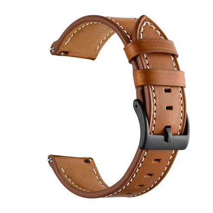 Leather Watch Strap Compatible Samsung Galaxy Watch 20mm