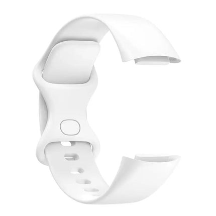Fitbit Charge 5 Silicone Replacement Strap Large Black