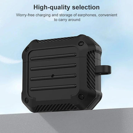 AirPods Protective Case for Daily Travel and Commutes rugged dustproof black case for on-the-go commuting and pocket-friendly protection