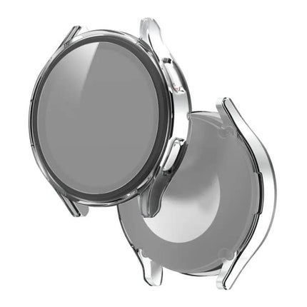 Frosted PC Case Tempered Glass For Galaxy Watch4 40/44mm