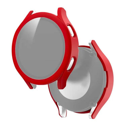 Frosted PC Case Tempered Glass For Galaxy Watch4 40/44mm