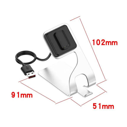 Magnetic Metal Charger Holder for Fitbit Charge 5 1.5m Cable