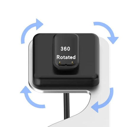 Magnetic Metal Charger Holder for Fitbit Charge 5 1.5m Cable