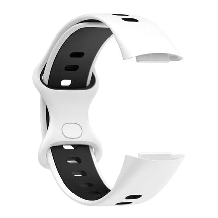 Two-Tone Silicone Replacement Band For Fitbit Charge 5