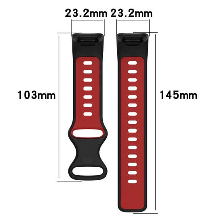 Two-Tone Silicone Replacement Band For Fitbit Charge 5