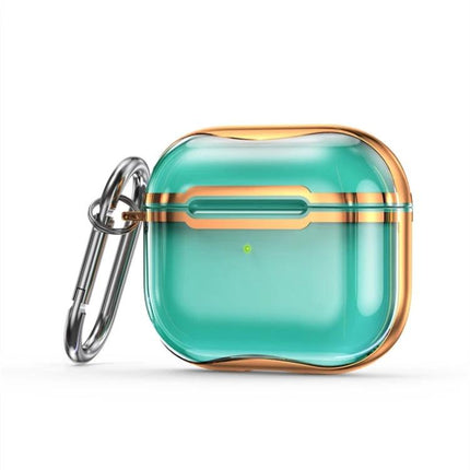 Keep Your AirPods Safe with This Hook Case for Daily Use — Teal slim protective hook case with carabiner for easy commuting