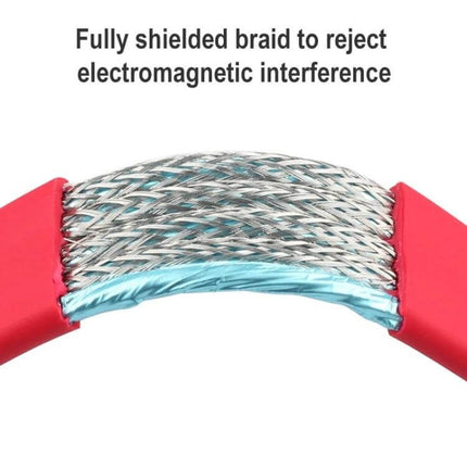 ULT-unite Gold-Plated 4K Ultra HD HDMI Cable for Home Use showing fully shielded braided wire and gold-plated connector for interference-free 4K signal