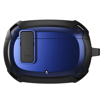 Protective Case for Beats Earphones by Bumblebee Armor for Daily Use in blue rugged 360-degree protective shell